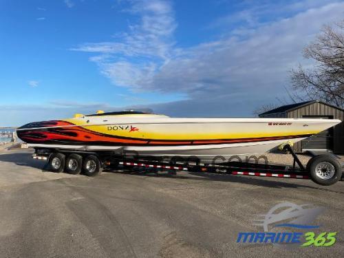 Donzi 38 ZR ficha tecnica